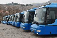 В Сливен пристигнаха първите нови автобуси за градския транспорт