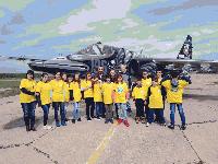  Художници преобразиха Су-25 за Деня на авиацията и космонавтиката
