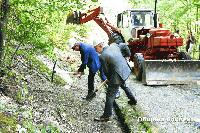Започна укрепването на свлачището в селище Качулка