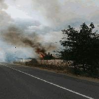 МВР-Ямбол: Голям пожар в  „Ормана”, в близост до рибарниците