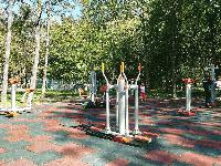 Нова площадка за фитнес на открито в Градския парк на Ямбол